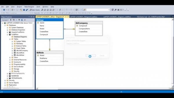 How to create ER Diagram in sql server database #Entity Relation diagram in sql server#