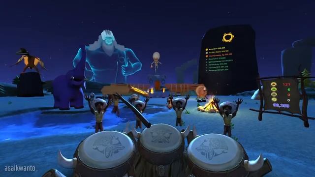 Happy Drummer (PS4)/ A1/ Night - Normal Mode/ Let's Play смотреть онлайн