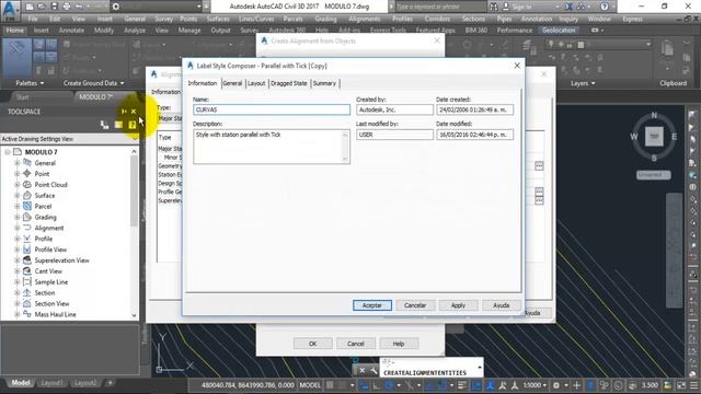 AUTOCAD CIVIL 3D 2017 MODULO 12 смотреть онлайн