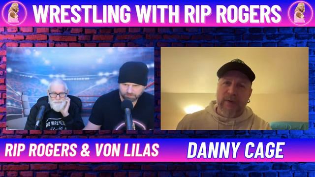 Danny Cage joins Wrestling with Rip Rogers 2/16/24 смотреть онлайн