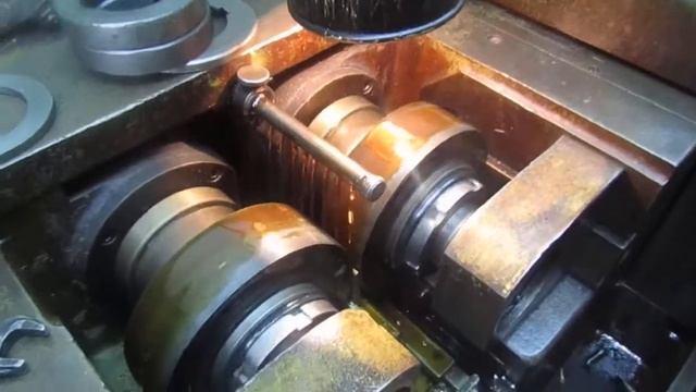 Накатной станок. Накатка резьбы. смотреть онлайн