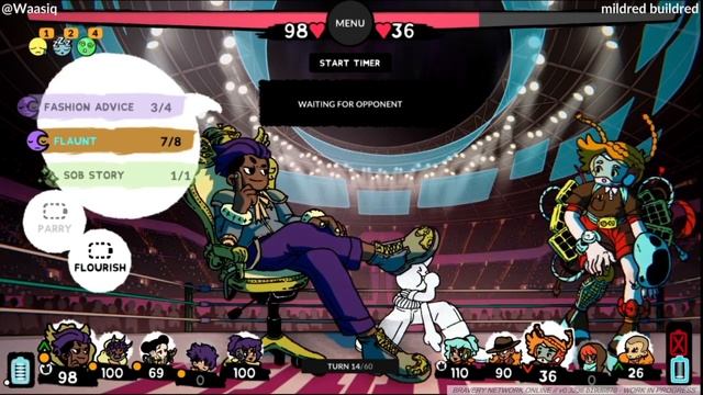 Bravery Network Online Commentary - Waasiq (WE) v Mildred (LI) смотреть онлайн