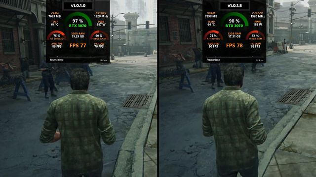 The Last Of Us Part 1 | Patch Version (v1.0.1.0 vs v1.0.1.5) смотреть онлайн