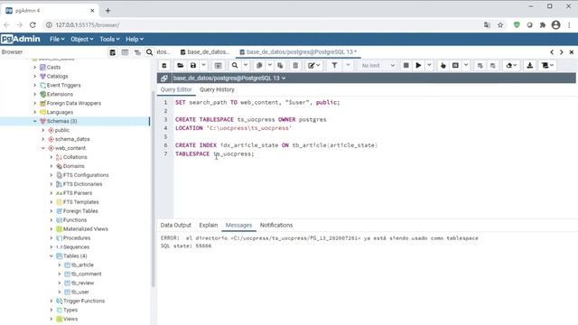 Espacio de tablas indices y comandos - #9 Programación en SQL смотреть онлайн