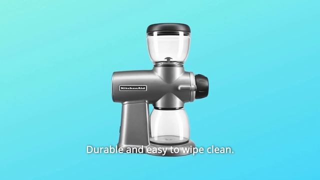 KitchenAid KCG0702CS Burr Coffee Grinder Review смотреть онлайн