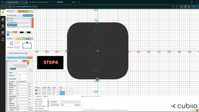 [ Cubiio X classroom ] 如何轉檔 LaserWeb ｜ how to convert to Gcode - LaserWeb смотреть онлайн