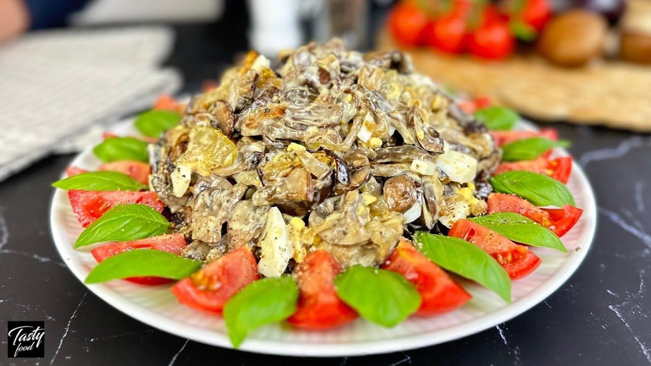 "Сытый Папа" Салат из Баклажанов! Так Вкусно, Что Мяса Не Нужно! смотреть онлайн