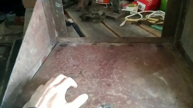 Зил5301(бычок) продолжаю делать ящик для аккумуляторов смотреть онлайн
