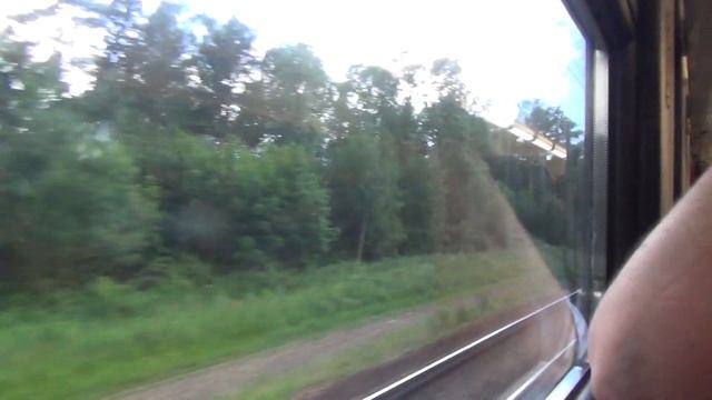 Поездка на электропоезде ЭП2Д-0057 от станции Тушино до станции Дедовск смотреть онлайн