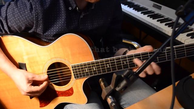 Audio Technica AT-2031 Vs Fame Single-C (Condenser Microphones) Taylor 414 ce Acoustic Guitar 🎤 смотреть онлайн