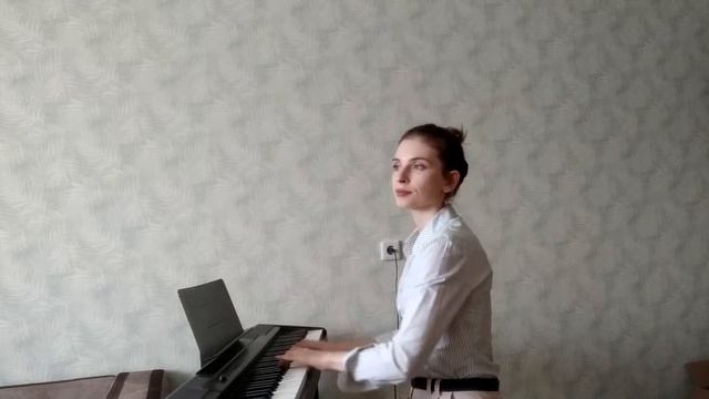 Урок 4. Фортепиано для начинающих. Счет при игре на примере конкретного произведения двумя руками. смотреть онлайн