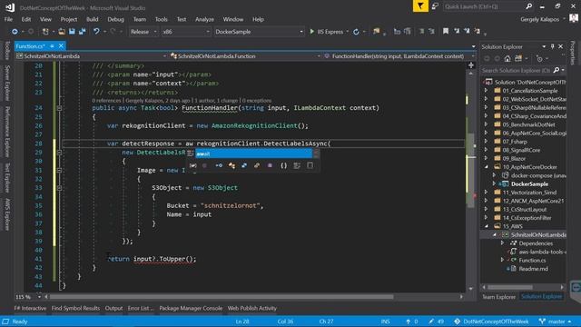 AWS for .NET Developers - AWS Lambda, S3, Rekognition - .NET Concept of the Week - Episode 15 смотреть онлайн