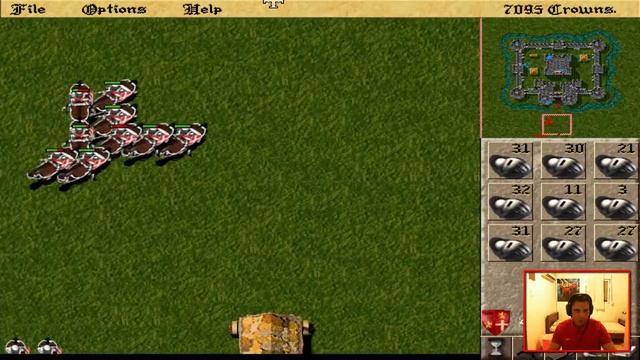 Lords of the Realm 2 Strategy guide: Capturing a Royal castle смотреть онлайн