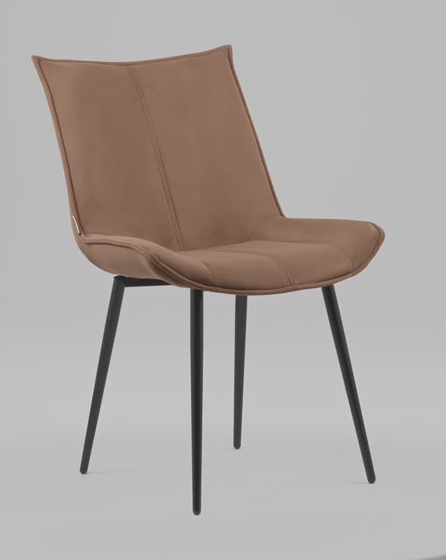 Стул Робб. Современный мягкий стул в обивке из велюра смотреть онлайн