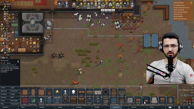 گیم پلی بازی Rimworld #13 : توضیحات قسمت Furnoture смотреть онлайн