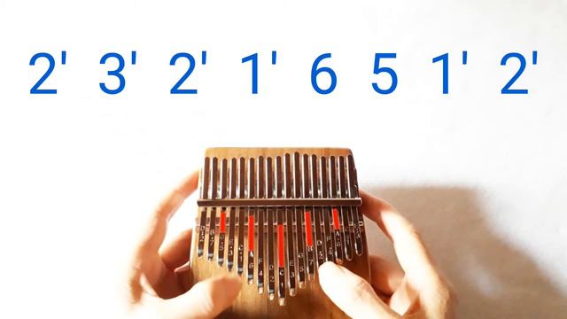 Benson Boone - In The Stars (Easy Kalimba Tabs/Tutorial/Play-Along) - Kalimba Cover