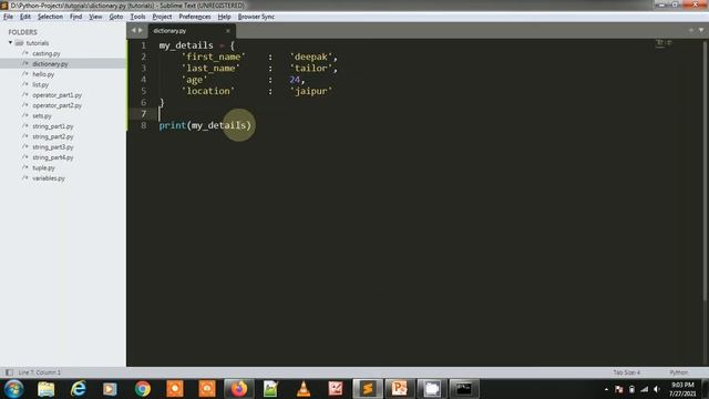 How to create dictionary & access dict items | Video -20 | Python 2021 смотреть онлайн