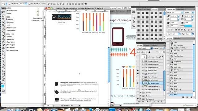 Create Infographics Pro - Photoshop PSD Kit смотреть онлайн