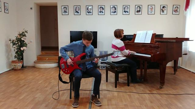 Буданов Кирилл г.Таруса - "Слон" из сюиты Карнавал животных К. Сен-Санс смотреть онлайн