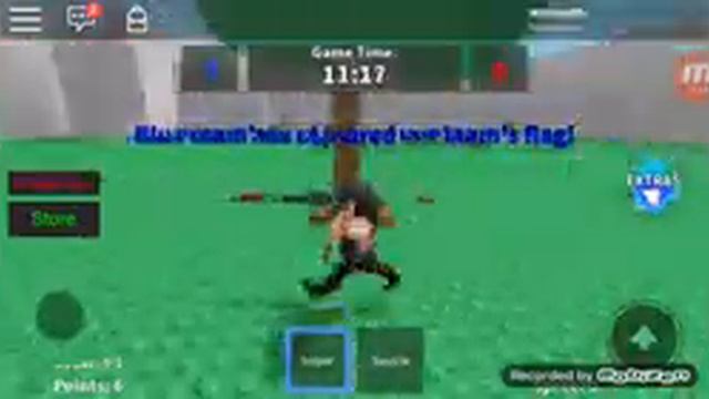 Roblox. Захват флага #1. Принесли вражеский флаг! смотреть онлайн