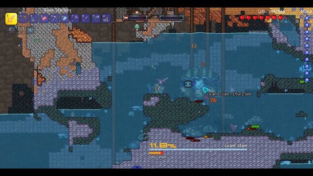 Giant Clam Revengeance Mode Terraria Calamity Mod смотреть онлайн