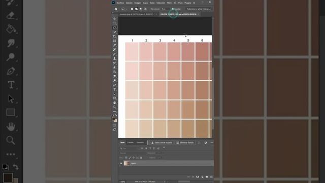 Retoque de piel con Photoshop: cómo ajustar el color смотреть онлайн