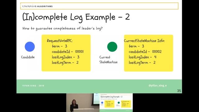 Consensus algorithms, Paxos and Raft by Yifan Xing [PWL BOS] смотреть онлайн