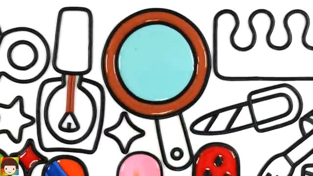 Nail Art Jelly Painting Art, Nail Polish Jelly Coloring | Menggambar Dan Mewarnai Alat Kecantikan