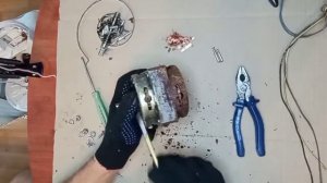 разбор стиралкьной машинки.// принцесса в металлолом!