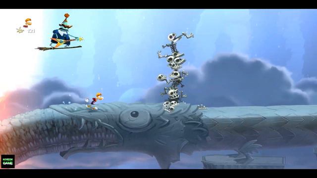 Rayman Legends ЗРЕЛОЕ КРУГОСВЕТНОЕ ПУТЕШЕСТВИЕ, музыкальный уровень.