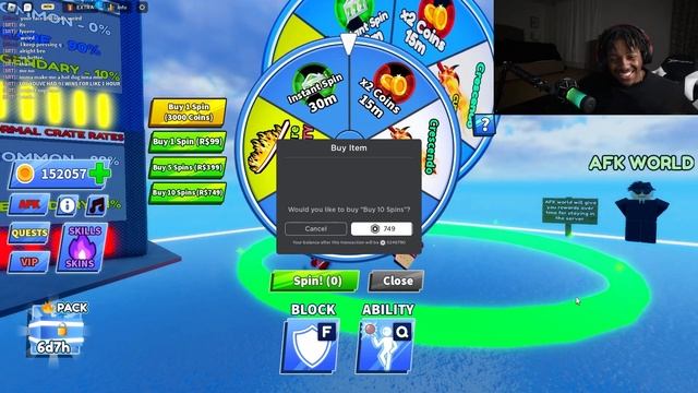 how many WINS can I get in 1 Hour.. (Roblox Blade Ball) смотреть онлайн