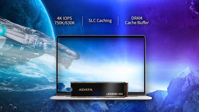 ADATA LEGEND 960 PCIe Gen4 X4 M.2 2280 SSD