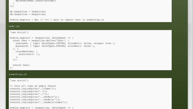 How do I require something from index.js in the same directory? смотреть онлайн
