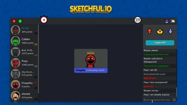 Playing with Strangers Part 3 | Sketchful.io | .io Games смотреть онлайн
