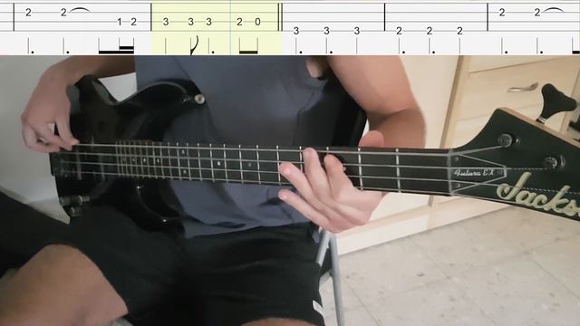 Rihanna - California King Bed Bass Cover With TABS on screen смотреть онлайн