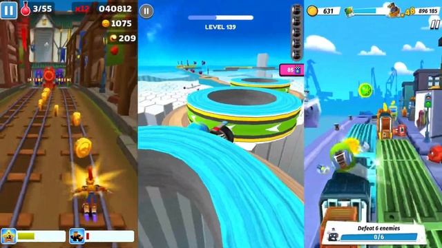 Going Balls vs Kingdom Dash vs Red Ball Super Run (iOS, Android Gameplay #833) смотреть онлайн