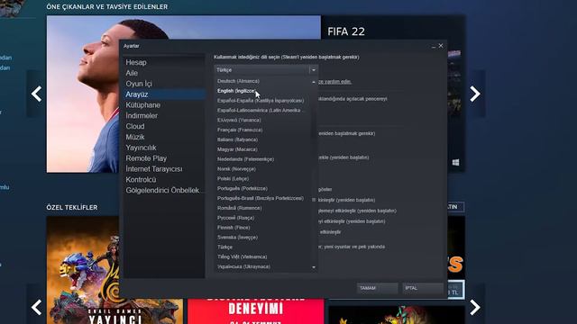 Steam Arayüz Dili Nasıl Değiştirilir? смотреть онлайн