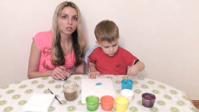 Пухлые Краски Делаем и Рисуем. Рисование для детей. Объемные краски на Nick tv смотреть онлайн