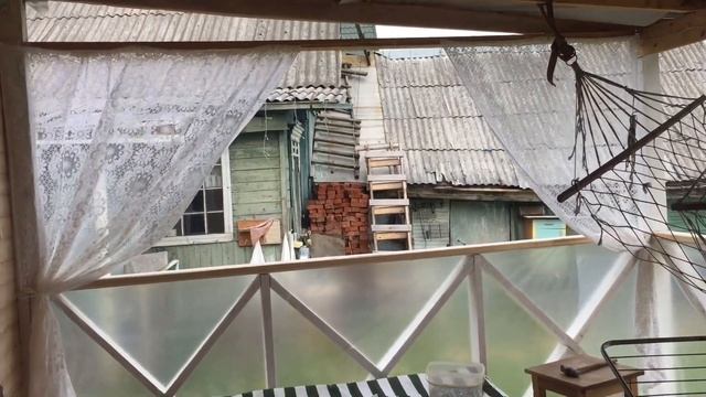 Наша дача/у нас обрушение/мангалим/ обустройство веранды смотреть онлайн