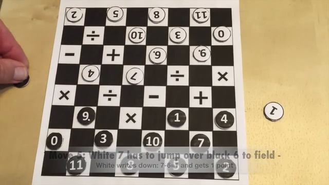Damath - Play Checkers and learn Mathematics simultaneously смотреть онлайн