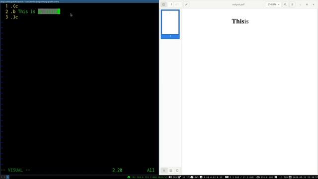 Linux Back to Basics Episode 10: Introduction to groff смотреть онлайн