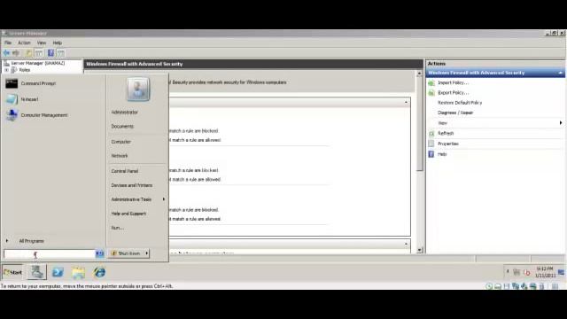Part 2 - Configuring Windows Server 2008, installing Active Directory Domain Controller смотреть онлайн