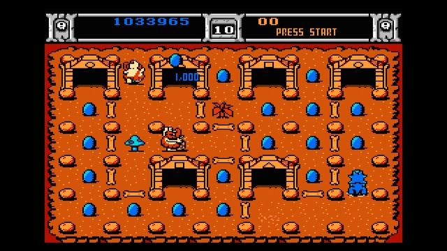 Небольшое прохождение игры "Trog" на "Nintendo" (Dendy) . смотреть онлайн