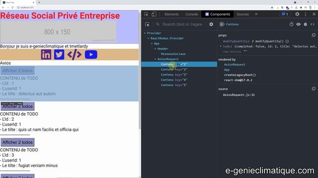 JavaScript332-React.js-Hooks-MODIFIER le STATE du composant PARENT depuis le composant ENFANT смотреть онлайн