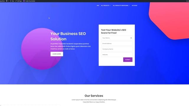 Divi Mega Menu - Mega Drop down video смотреть онлайн