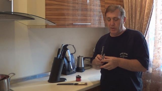 Как быстро наточить кухонный нож. смотреть онлайн