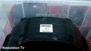 Restoration SAMSUNG TV produced in 1990 | Antique television restore | Restore old color TV