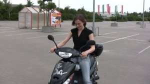 Burnout girl