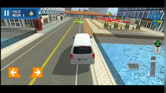 Mercedes vito Minivan Driver - City Roof Stunt Parking - Android gameplay смотреть онлайн