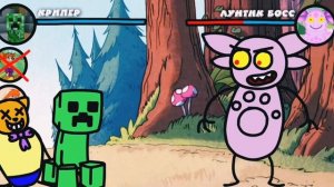 Кот Леопольд,Крипер,Карлсон против босса!